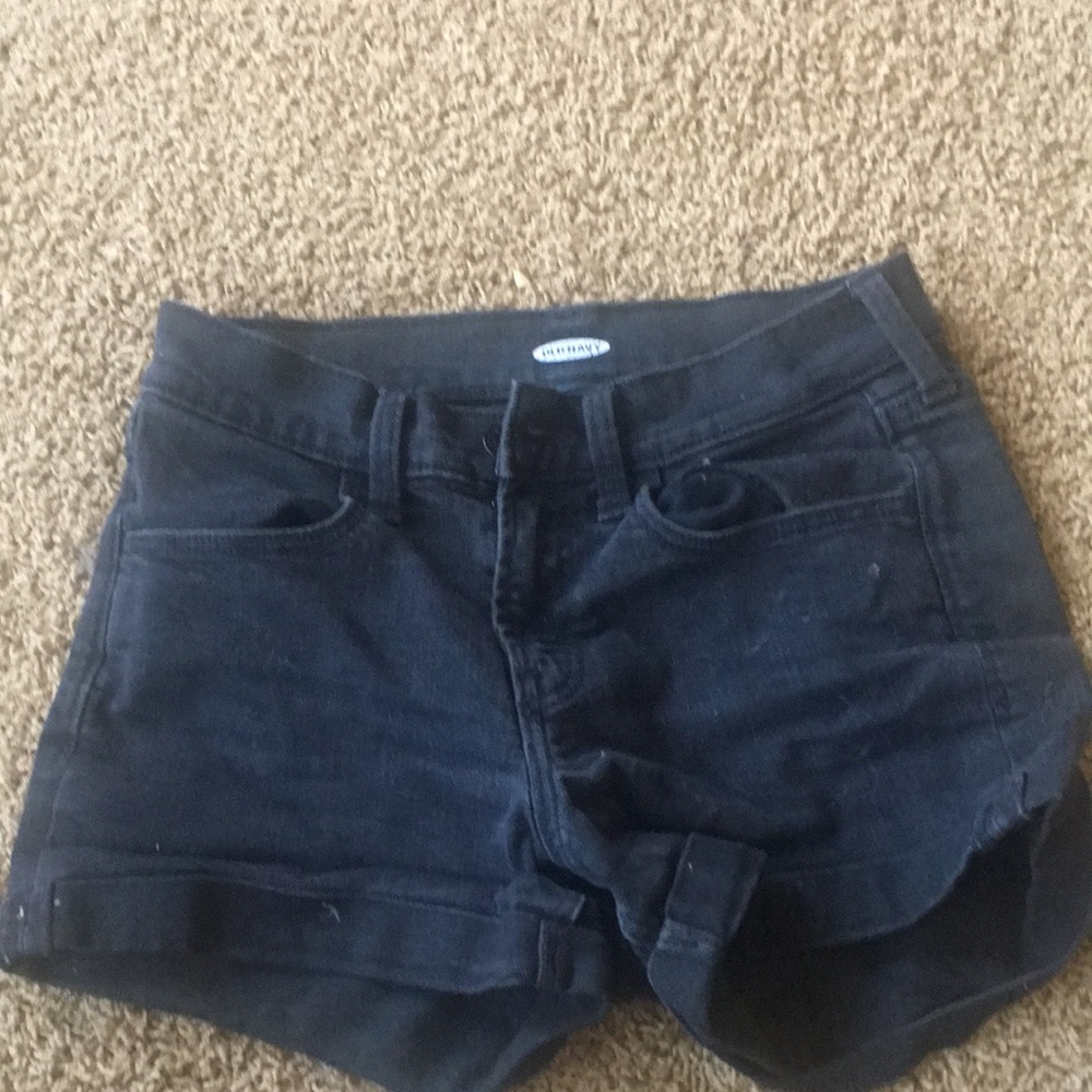 Old Navy high waisted black shorts